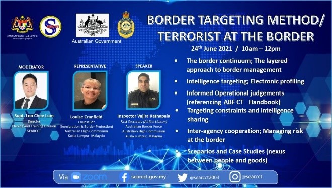 Border Targeting Methods/ Terrorists at the Border (Online) Series 1 24 June 2021