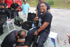 CBRNe First Responder Training Programme, Akademi Latihan Polis Bakri, Muar - 4