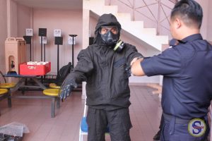 CBRNe First Responder Training Programme, Akademi Latihan Polis Bakri, Muar - 8