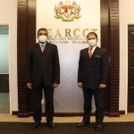 YBhg. Dato’ Ganeson Sivagurunathan menerima Kunjungan Hormat daripada TYT Amb. Ikram bin Mohamad Ibrahim, Duta Besar Malaysia ke Vienna, Austria pada 3 September 2021
