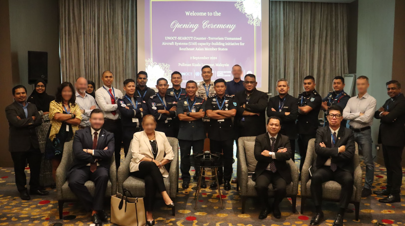 SEARCCT COUNTER TERRORISM UNMANNED AIRCRAFT SYSTEM (UAS)-OPERATOR TRAINING COURSE, PULLMAN HOTEL KUALA LUMPUR, 2 – 13 SEPTEMBER 2024