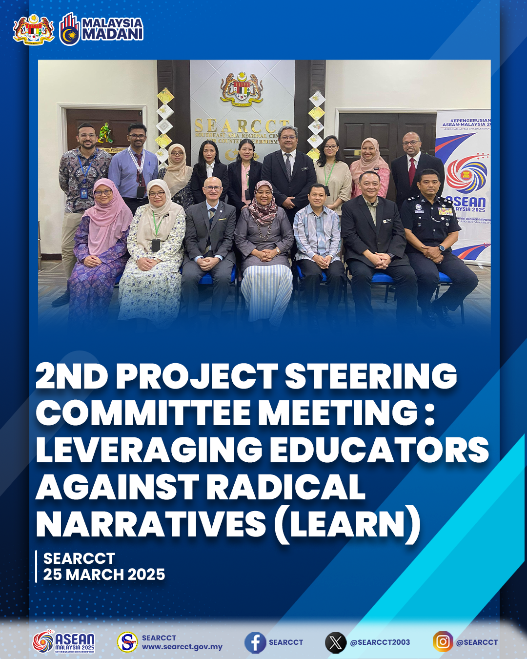 2ND PROJECT STEERING COMMITTEE MEETING FOR THE ‘LEVERAGING EDUCATORS AGAINST NARRATIVES’ (LEARN)