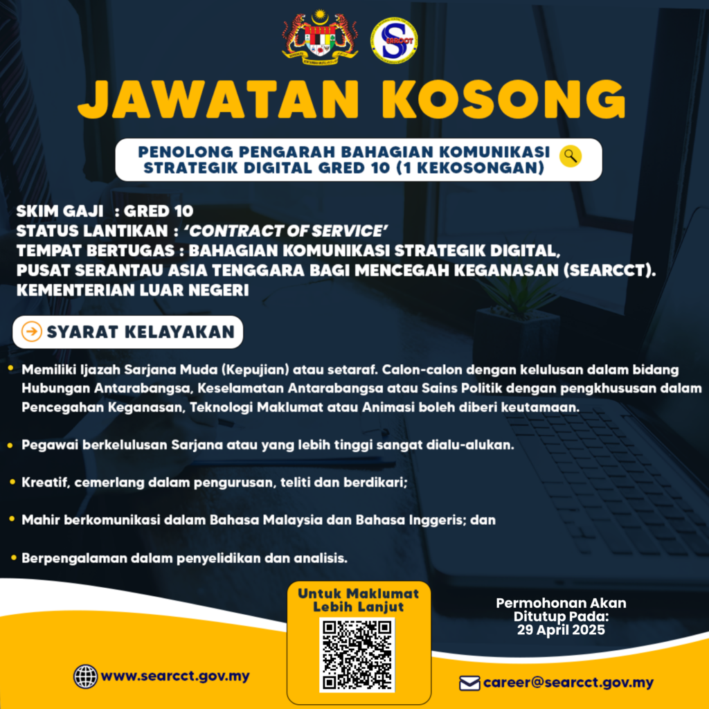 Jawatan Kosong Penolong Pengarah Bksd 2025